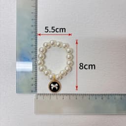 Elegant Pearl Necklace Accessory For 15/17cm Labubu Dolls Perfect For I/II/III Generations  Glamorous Sitting Party Outfits