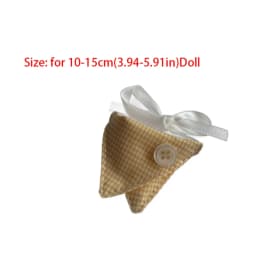 New Elegant 10-15cm Doll Clothes DIY Pretty Girl Toy Gift Cute Casual Doll Accessories Changing Dressing Game