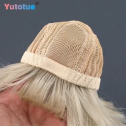 Yutotue Doll's Short Hair for 1/3 1/4 1/6 BJD Doll Fashion Doll DIY Change Dolls Wigs