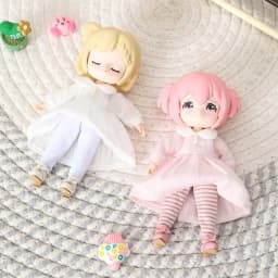 Fashion Doll Clothes Cute Mini Leggings Trousers 8 Colors DIY Doll Socks for 1/11 OB11 Dolls/1/12 Bjd/GSC Doll
