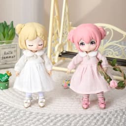 Fashion Doll Clothes Cute Mini Leggings Trousers 8 Colors DIY Doll Socks for 1/11 OB11 Dolls/1/12 Bjd/GSC Doll