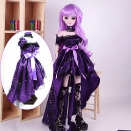 60cm Handmade Toy Dress Clothes Set for 1/3 23inch BJD Doll Accessory Collection