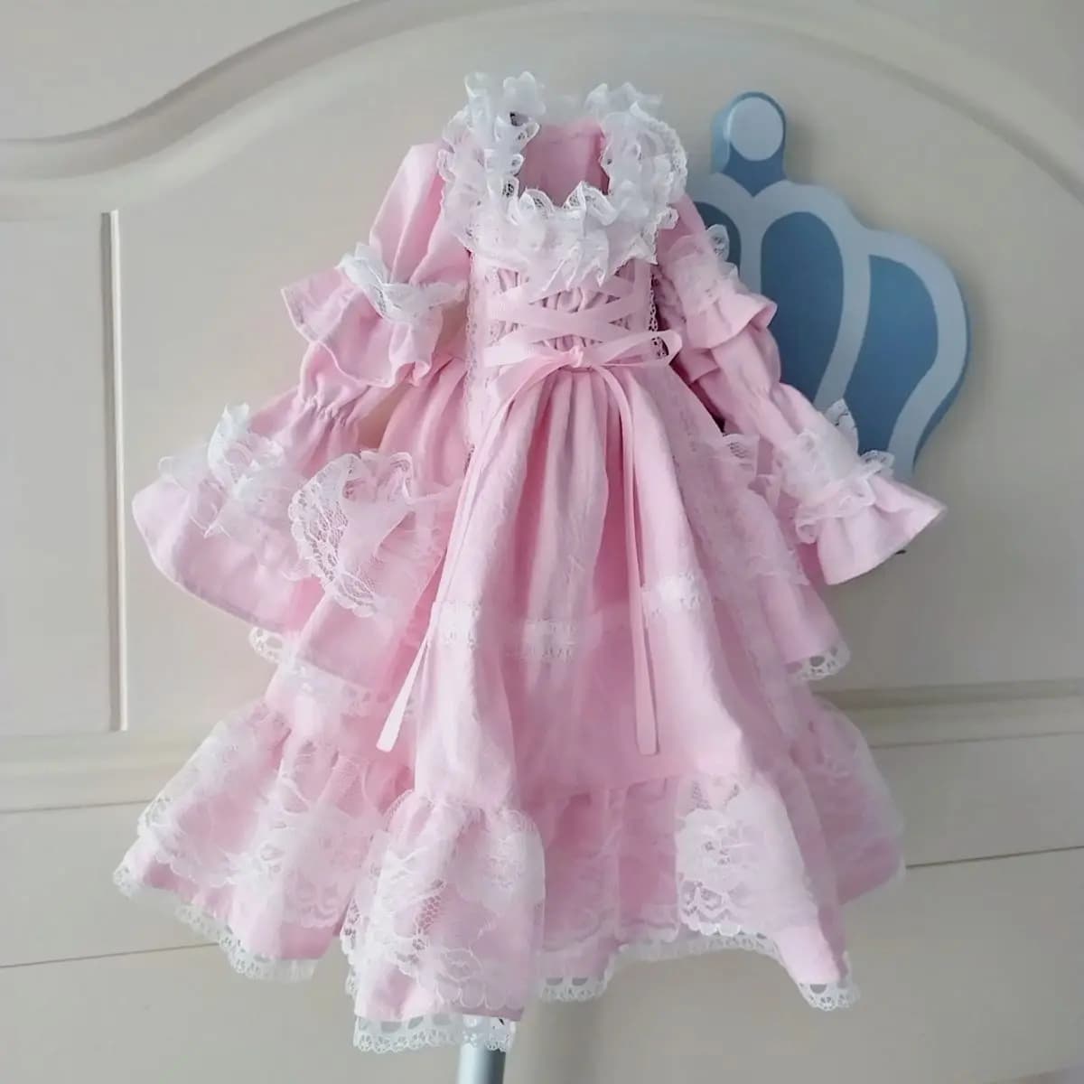 60cm Handmade Toy Dress Clothes Set for 1/3 23inch BJD Doll Accessory Collection