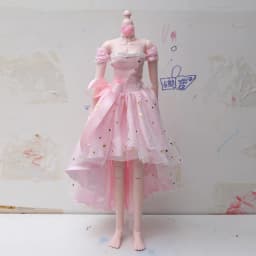 60cm Handmade Toy Dress Clothes Set for 1/3 23inch BJD Doll Accessory Collection