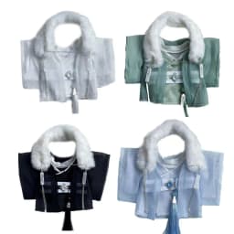 Kawaii 20CM Doll Clothes Ancient Style Set Fashion Cool Robe Doll Outfit Costume Accessories Doll Outfit
