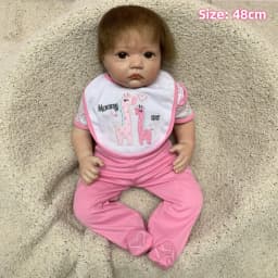 AWW! 18-20inch Reborn Toddler Doll 20inch Newborn Baby Doll Lifelike Bebe Realistic Doll Toy Boneca Brinquedo