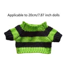 Stuffed Doll Crewneck Sweater Coordination Make Your Dolls for 7.87inch Doll