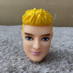 1/6 Boys Doll Heads Prince Ken Heads Solid Boy Head For 30cm Body Kids Boys Girls DIY Toys Birthday Gifts