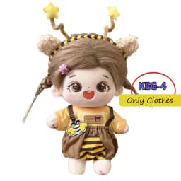 Cute Cosplay Clothes for 20cm Cotton Doll Princess Maid Dress Up Figures Lolita Clothing Set Kids Dolls Skirt Birthday Toys Gift