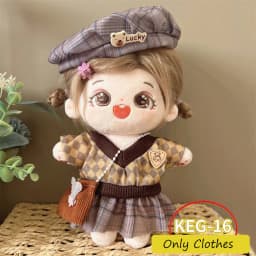Cute Cosplay Clothes for 20cm Cotton Doll Princess Maid Dress Up Figures Lolita Clothing Set Kids Dolls Skirt Birthday Toys Gift
