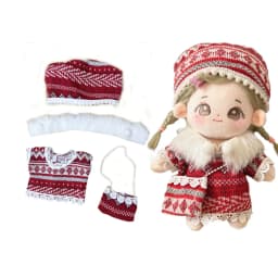 Cute Cosplay Clothes for 20cm Cotton Doll Princess Maid Dress Up Figures Lolita Clothing Set Kids Dolls Skirt Birthday Toys Gift