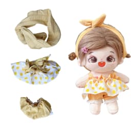 Cute Cosplay Clothes for 20cm Cotton Doll Princess Maid Dress Up Figures Lolita Clothing Set Kids Dolls Skirt Birthday Toys Gift