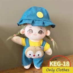Cute Cosplay Clothes for 20cm Cotton Doll Princess Maid Dress Up Figures Lolita Clothing Set Kids Dolls Skirt Birthday Toys Gift
