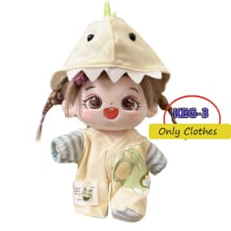 Cute Cosplay Clothes for 20cm Cotton Doll Princess Maid Dress Up Figures Lolita Clothing Set Kids Dolls Skirt Birthday Toys Gift