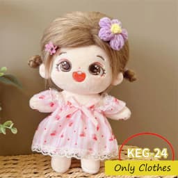 Cute Cosplay Clothes for 20cm Cotton Doll Princess Maid Dress Up Figures Lolita Clothing Set Kids Dolls Skirt Birthday Toys Gift