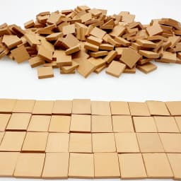 Mini Red Wall Bricks, 1:35 Mini Bricks Tiny Bricks, Square Miniature Brick for Landscaping, Miniature Bricks Mini Fake Bricks