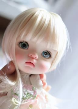25cm Big Head Q-baby SD BJD Doll for Girls 1/6 Scale Resin Toy Birthday Gift with Makeup Feature Free Shipping
