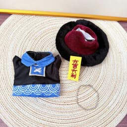 15cm/17cm Labubu I II III Doll Clothing Accessories Zombie Costume Outfit Clothing Plush Doll Clothes