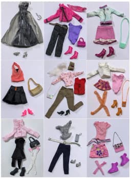 Handmade Doll Clothes Outfit for 11.5 Inch 30cm Doll BJD Clothes Many Style Gifts for Doll Accessories 10