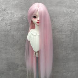Yutotue Dolls Long Straight Hair Wigs for 1/3 1/4 1/6 Ball Jointed Doll BJD Fashion Doll DIY Replace Toy