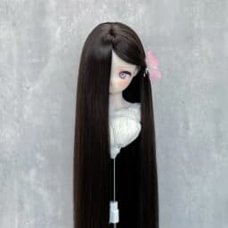 Yutotue Dolls Long Straight Hair Wigs for 1/3 1/4 1/6 Ball Jointed Doll BJD Fashion Doll DIY Replace Toy