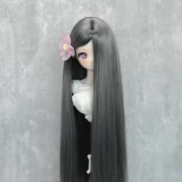 Yutotue Dolls Long Straight Hair Wigs for 1/3 1/4 1/6 Ball Jointed Doll BJD Fashion Doll DIY Replace Toy