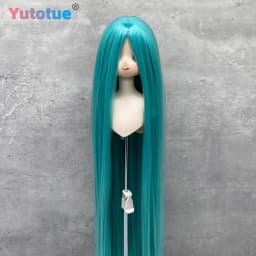 Yutotue Dolls Long Straight Hair Wigs for 1/3 1/4 1/6 Ball Jointed Doll BJD Fashion Doll DIY Replace Toy