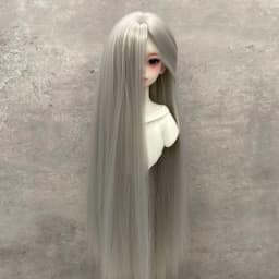 Yutotue Dolls Long Straight Hair Wigs for 1/3 1/4 1/6 Ball Jointed Doll BJD Fashion Doll DIY Replace Toy