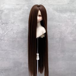 Yutotue Dolls Long Straight Hair Wigs for 1/3 1/4 1/6 Ball Jointed Doll BJD Fashion Doll DIY Replace Toy