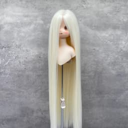 Yutotue Dolls Long Straight Hair Wigs for 1/3 1/4 1/6 Ball Jointed Doll BJD Fashion Doll DIY Replace Toy