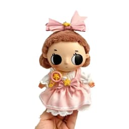 For 15-17cm Nyota doll Sakura princess skirt dresss For Labubu Dolls Skirt Doll Clothes Clothing