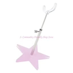 85AE Plastic Doll Stand For 1/8 1/12 Action Figures With Enhanced Stability Doll Display Holder for Exhibition