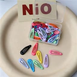 For BJD Blythe Doll 1/6 1/12 OB11 Hairpins Hair Headwear Colorful Mini 2.5cm 3cm Bangs Hair Clip Clothing Clothes Accessories