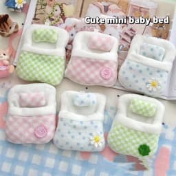 For/Cloth Sylvanian Families Cute Clothes Sleeping Bag Storage Bag Mini Doll Room Decoration FurnitureHot