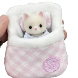 For/Cloth Sylvanian Families Cute Clothes Sleeping Bag Storage Bag Mini Doll Room Decoration FurnitureHot