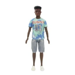 Newest Fashion Black Doll 11.5 Inch African Man Figure Handsome Male Toy Cool Man Model Fast Shipping Things Gifts For Birthday