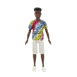 Newest Fashion Black Doll 11.5 Inch African Man Figure Handsome Male Toy Cool Man Model Fast Shipping Things Gifts For Birthday