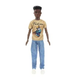 Newest Fashion Black Doll 11.5 Inch African Man Figure Handsome Male Toy Cool Man Model Fast Shipping Things Gifts For Birthday