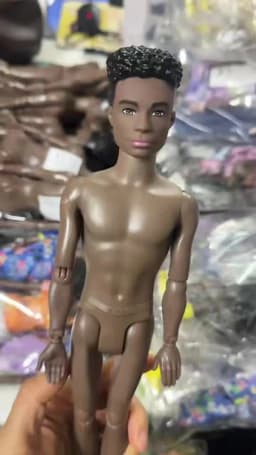 Newest Fashion Black Doll 11.5 Inch African Man Figure Handsome Male Toy Cool Man Model Fast Shipping Things Gifts For Birthday