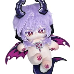 20cm Anime Game Genshin Impact Durin Kawaii Cosplay Soft Cotton Doll Body With Wings Tail Cartoon Dress Up Toy Figures Fans Gift
