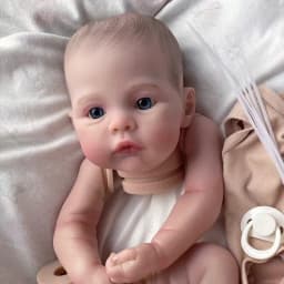 18Inch Reborn Meadow Doll Kit Already Painted Kits/Un painted Kit Soft Touch Fresh Color DIY Doll Parts With Cloth Body