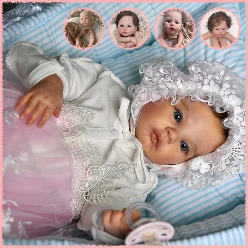 18Inch Reborn Meadow Doll Kit Already Painted Kits/Un painted Kit Soft Touch Fresh Color DIY Doll Parts With Cloth Body