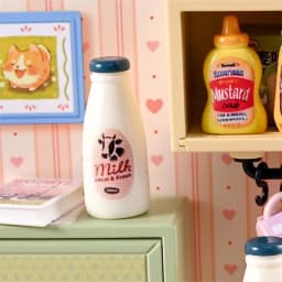 5/10PCS Miniature Food Model Toy Milk Bottle Drinks Dollhouse Accessories Kids Toy Dollhouse Kitchen Ornaments Photography Props