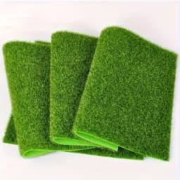 1-3 Packs 15x15cm Dollhouse Miniature Grass Pad Simulation Lawn for Micro Landscape DIY Model Accessories