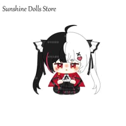 Game Neverness to Everness NTE Lacrimosa Nanally Coluccis Mint Anime Doll Plush Pendant Sitting Posture Stuffed Plushie Toys