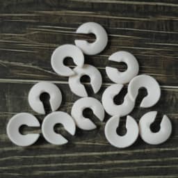 BJD Neck Connector 3/4/6 Size Doll Anti-Elastic Retraction Spacer Rubber Head Resin Head Pressure-Resistant Fit, BJD Accessories