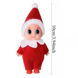 /Christmas Baby Elf Doll Pendants Xmas Oranments Merry Christmas Decor Gifts Noel Happy New Year Natal Kids Gifts