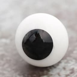 4mm 6mm 8mm 10mm Glass Eyes Eyeball Handle Style Black DIY Doll Making Crafts Accessories Black Pearl Eyes