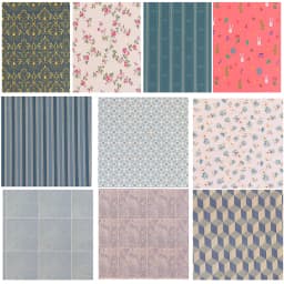 1:12 Scale 29*21cm Dollhouse Miniature Floor Wall Paper for Kitchen Bathroom Living Room Decoration