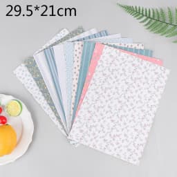 1:12 Scale 29*21cm Dollhouse Miniature Floor Wall Paper for Kitchen Bathroom Living Room Decoration